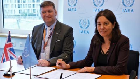 NTS and IAEA sign agreement