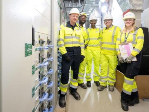 Completion of the first electrical system at Hinkley Point C