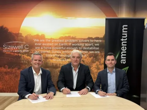 Amentum signing Sizewell C Contract