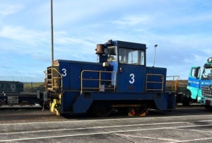 Redundant Sellafield Ltd diesel locomotive