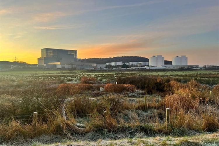 Hunterston B former nuclear power station Hunterston B former nuclear power station