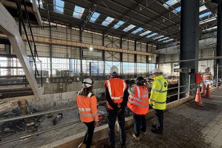 Sizewell A delivers ground-breaking turbine hall milestone